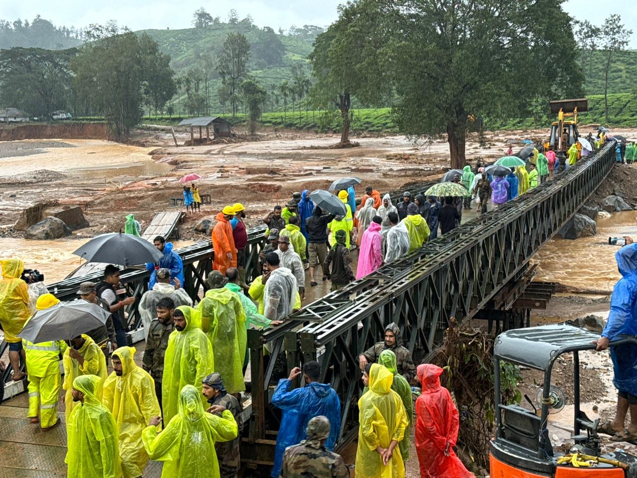 female soldier  Bailey Bridge  Major Seeta Shelke  Wayanad