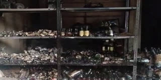 Govt Liquor Shop Burnt Was Short Circuit