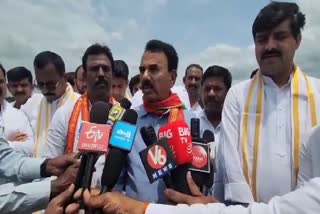 Minister Jupally Visited Sarala Sagar in Mahabubnagar