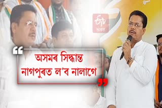 Bhupen Borah on Assam govt policies