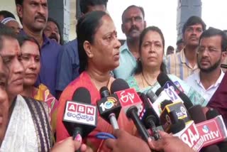 Minister Konda Surekha in Warangal Temple Development