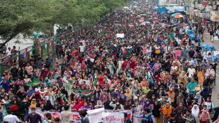 Bangladesh students protest