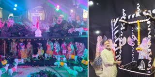 द्वारकाधीश मंदिर में काली घटा का अद्भुत नजारा