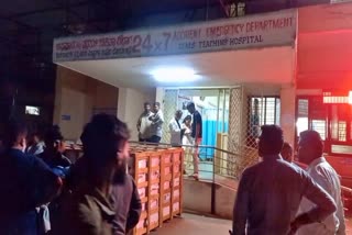 CHAMARAJANAGAR DISTRICT HOSPITAL  CHAMARAJANAGAR  ಬಾಣಂತಿ ಸಾವು  ತಾಯಿ ಮಗು ಸಾವು
