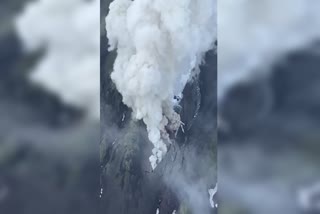 RUSSIA  VOLCANIC ERUPTION  RUSSIA KRASHENINNIKOV VOLCANO  Russian scientists