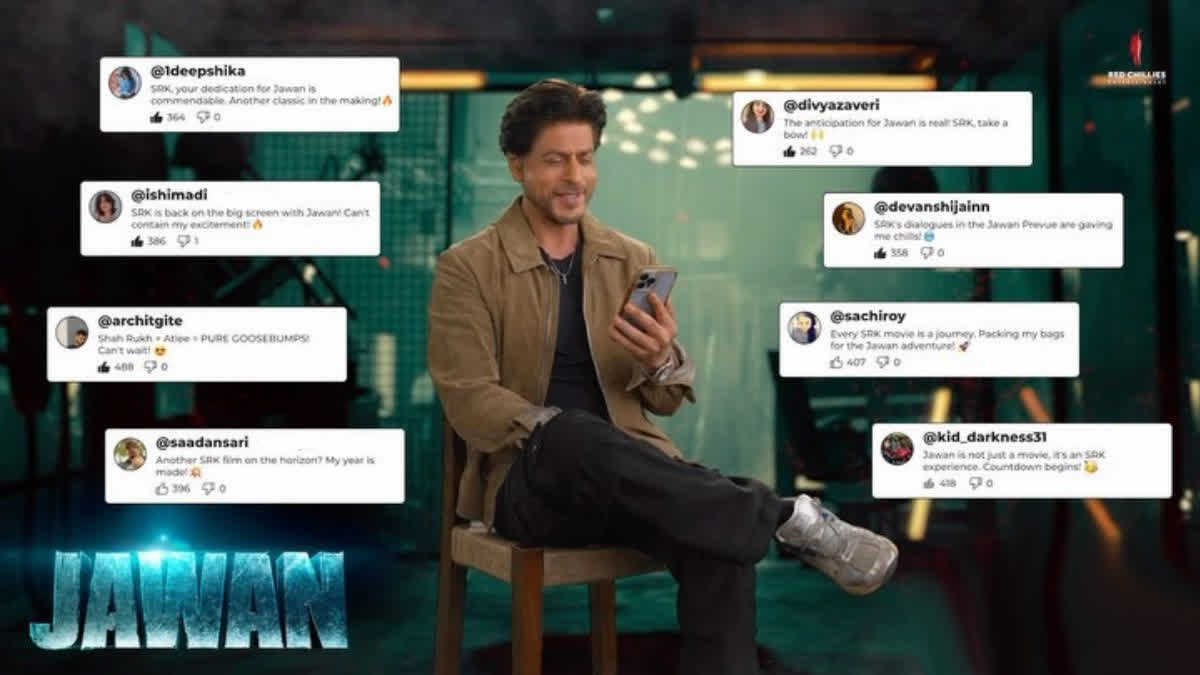 asksrk session  Shah Rukh Khan asksrk  Shah Rukh Khan best asksrk replies  Shah Rukh Khan latest news  Jawan advance booking  Shah Rukh Khan favorite jawan song  കമല്‍ ഹാസന്‍ ദയാലു  നയന്‍താര സുന്ദരി  ഷാരൂഖന്‍റെ ഉഗ്രന്‍ മറുപടി  ഫ്രീ ടിക്കറ്റ് ചോദിച്ച കാമുകന് ഷാരൂഖന്‍റെ മറുപടി  Shah Rukh Khan replies viral  Shah Rukh Khan  AskSRK  ജവാന്‍  ഷാരൂഖ് ഖാന്‍റെ ജവാന്‍