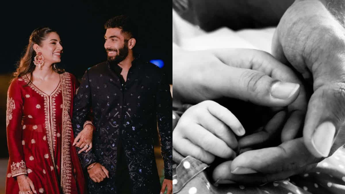 India vs Pakistan  Jasprit Bumrah Sanjana Ganesan welcome first child  Jasprit Bumrah  Sanjana Ganesan  Angad Jasprit Bumrah  അങ്കദ് ജസ്പ്രീത് ബുംറ  ജസ്പ്രീത് ബുംറ  സഞ്ജന ഗണേശന്‍  ജസ്പ്രീത് ബുംറ ഇന്‍സ്റ്റഗ്രാം  Asia Cup 2023  India vs Pakistan  ഏഷ്യ കപ്പ്  ഏഷ്യ കപ്പ് 2023  ഇന്ത്യ vs പാകിസ്ഥാന്‍  Jasprit Bumrah son Angad Jasprit Bumrah