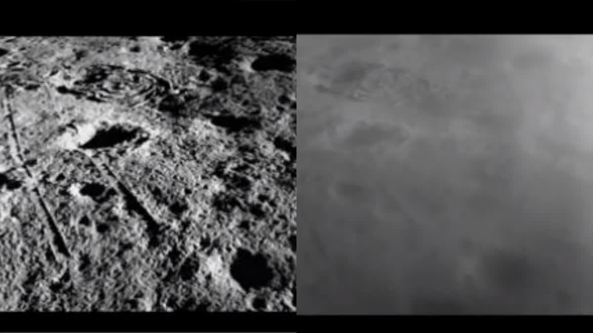 Vikram lander makes soft landing on Moon  Vikram lander soft landing on Moon again  ചന്ദ്രനില്‍ പറന്ന് വിക്രം ലാന്‍ഡര്‍  ചന്ദ്രനില്‍ പറന്ന് വിക്രം ലാന്‍ഡര്‍  ചന്ദ്രയാന്‍ 3 വിക്രം ലാന്‍ഡര്‍