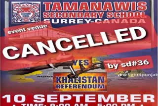 Khalistani Referendum Canceled