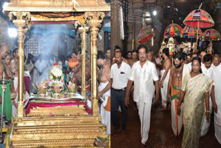 palalaya pooja for madurai meenakshi amman temple kumbabishekam