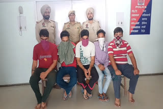 Police arrested 5 robbers in Sri Fatehgarh Sahib