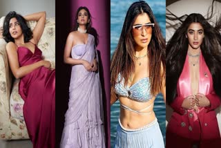 Pooja hegdey Keerthi suresh Aishwarya Lekshmi Rai Laxmi and other Heroines latest Hot gallery