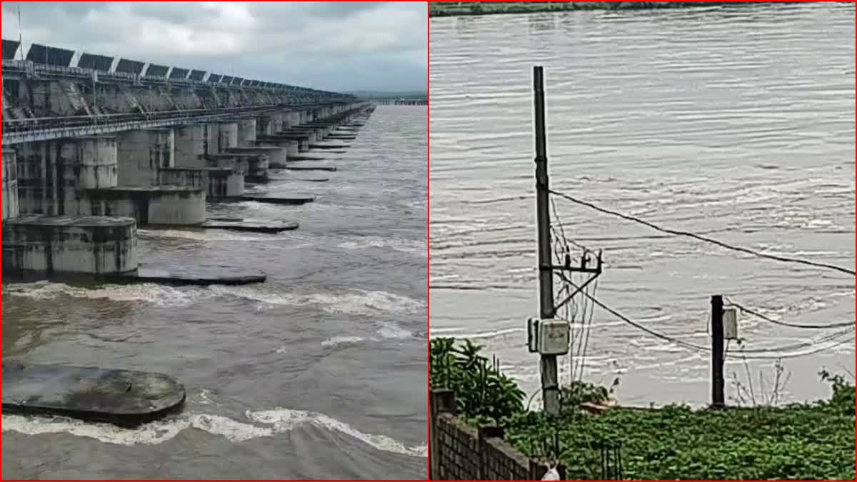 Huge Flood Inflow To Parvati Barrage