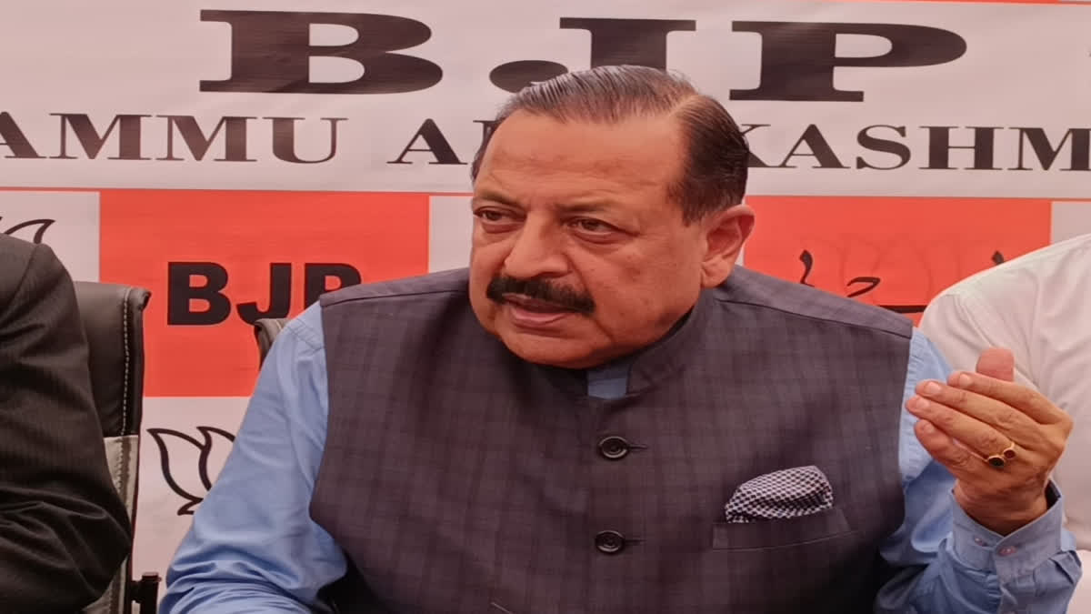 BJP's Strategic Move Not Fielding Candidates On All Seats In Kashmir, Says Union Minister Dr Jitendra Singh