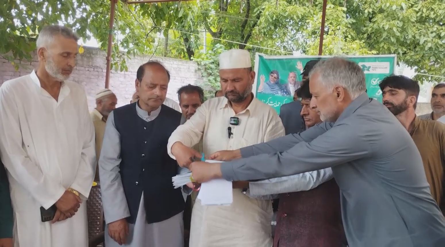 PDP candidate in Tral released election manifesto Jammu and Kashmir Assembly Elections 2024