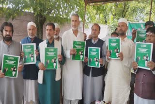 PDP candidate in Tral released election manifesto