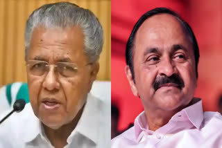 VD SATHEESAN ON PINARAYI VIJAYAN  AJITH KUMAR PV ANVAR ISSUE  PINARAYI RSS RELATION  വിഡി സതീശന്‍ പിണറായി വിജയന്‍