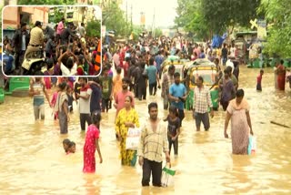 Eenadu Help To Flood Victims in Vijayawada