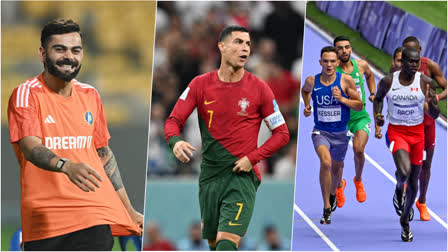 Virat Kohli Cristiano Ronaldo and other ATHLETES