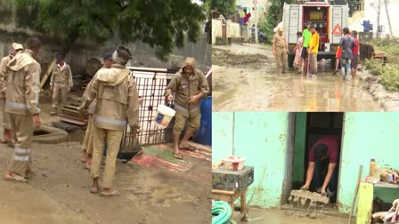 Rescue Operation for Munneru Flood Victims