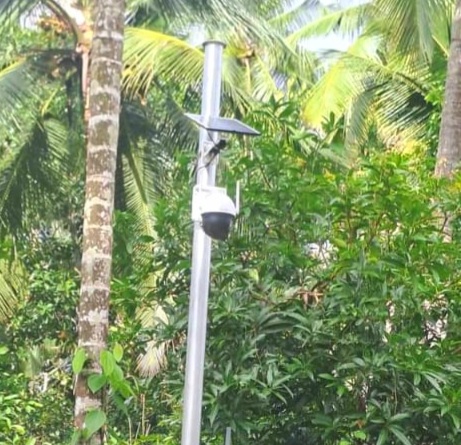 koyilandi  fine impose  ten lakh spend for cameras  clean and green Project