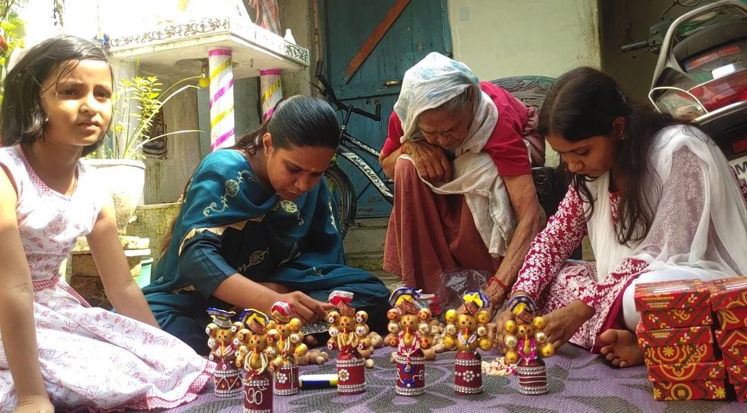 Jabalpur Ganesh idols betel nut