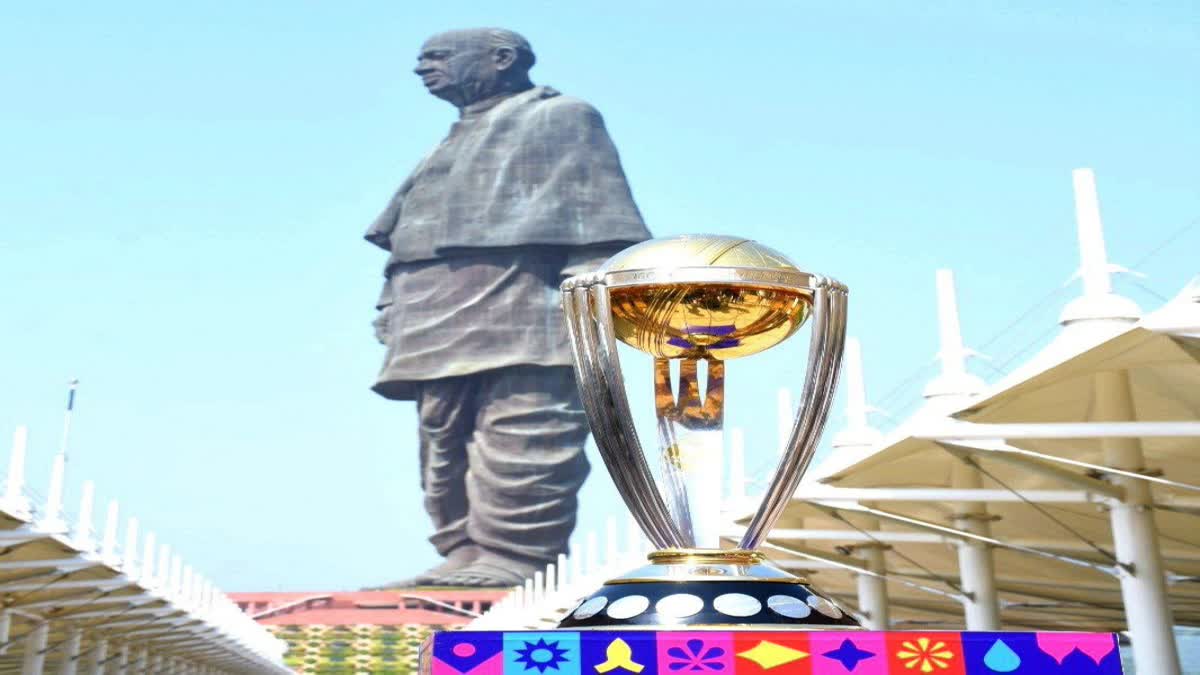 World Cup Trophy Reach Gujarat