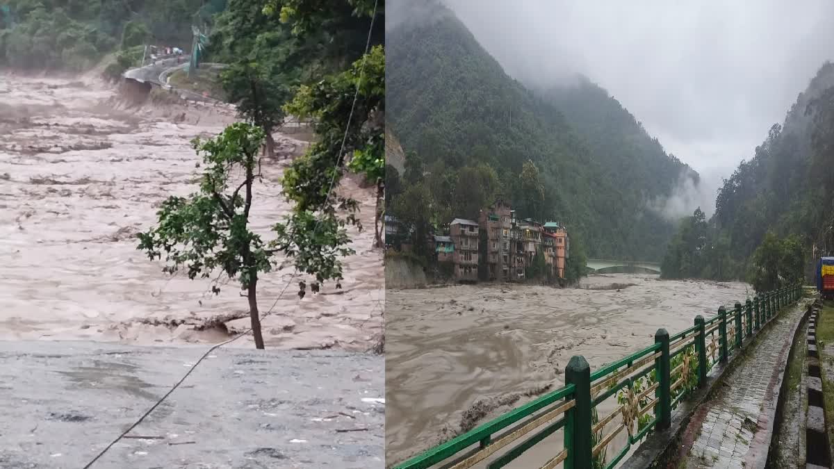 Flash Flood In Sikkim