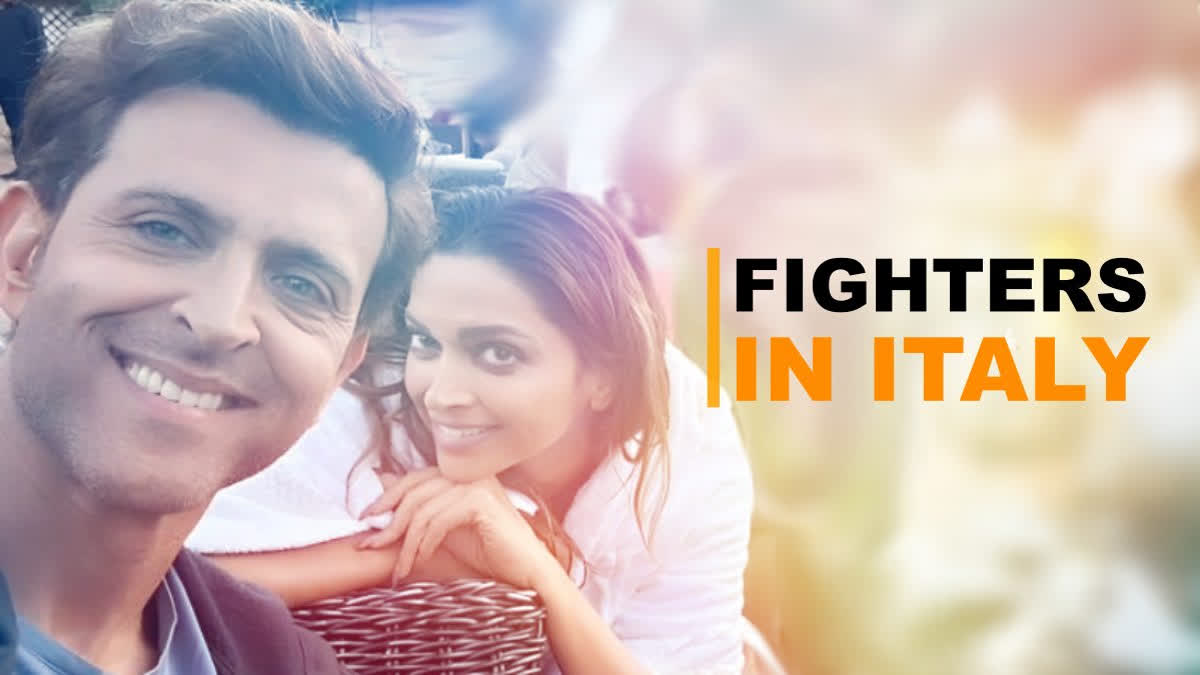 Non c’è molto da vedere qui, solo una foto di Hrithik Roshan e Deepika Padukone dal film Fighter Italy – Una timeline per illuminare la tua giornata.