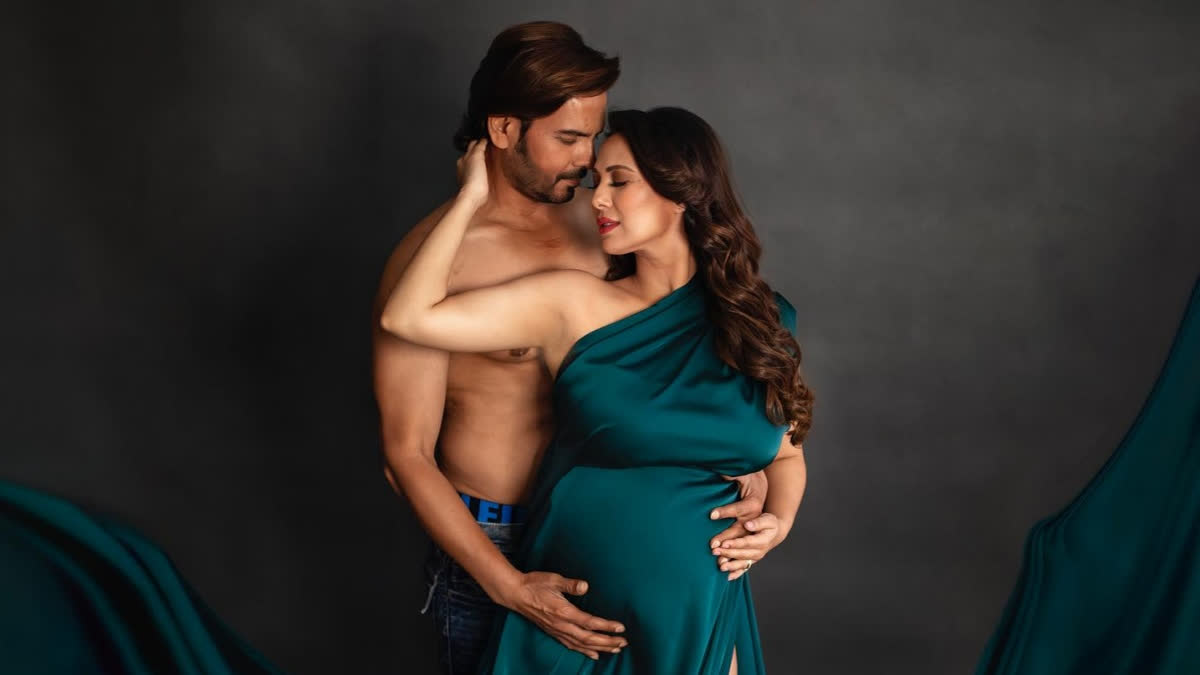 Rochelle Rao and Keith Sequeira make first public appearance with newborn baby girl - watch