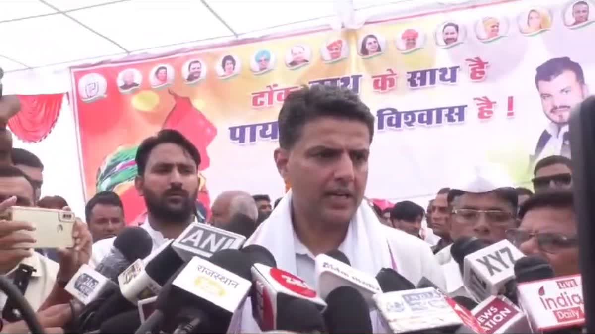 Sachin Pilot Targets BJP