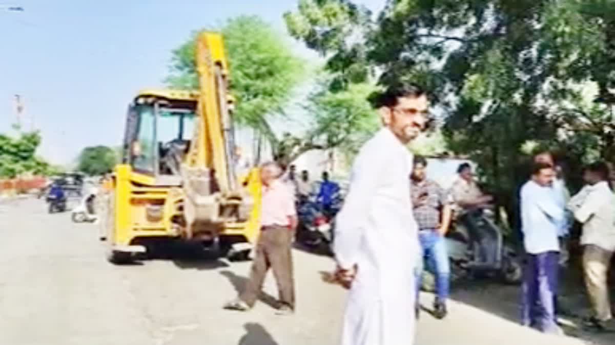 Ujjain Bulldozer Action