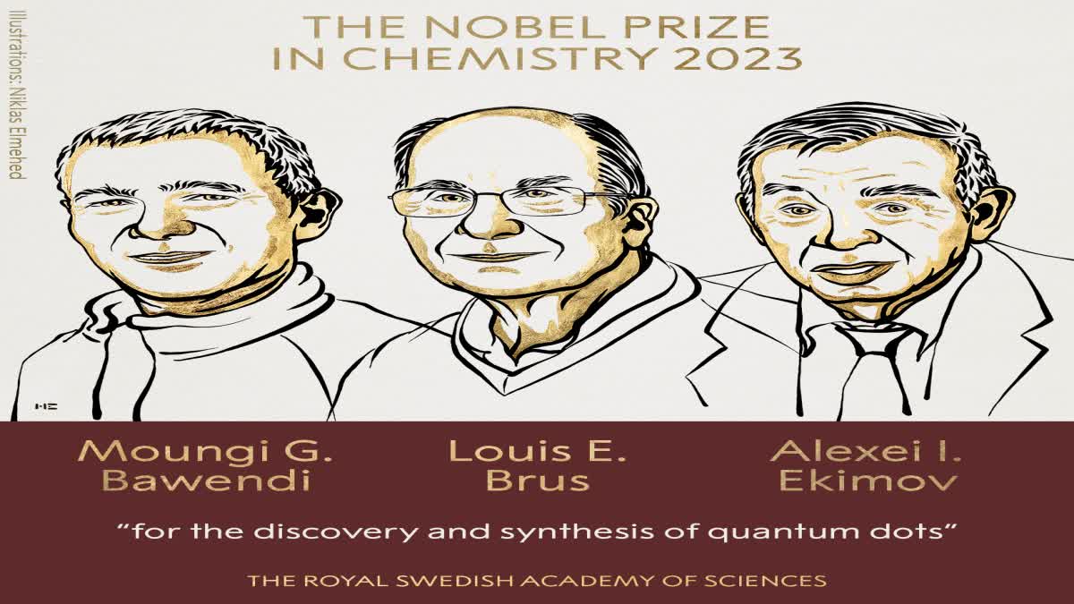 Mengumumkan Hadiah Nobel Kimia kepada tiga ilmuwan!  Hadiah Nobel Kimia tahun 2023 dianugerahkan kepada Monje G. Boundy Lewis E. Bruce Alexei E. Ekimov