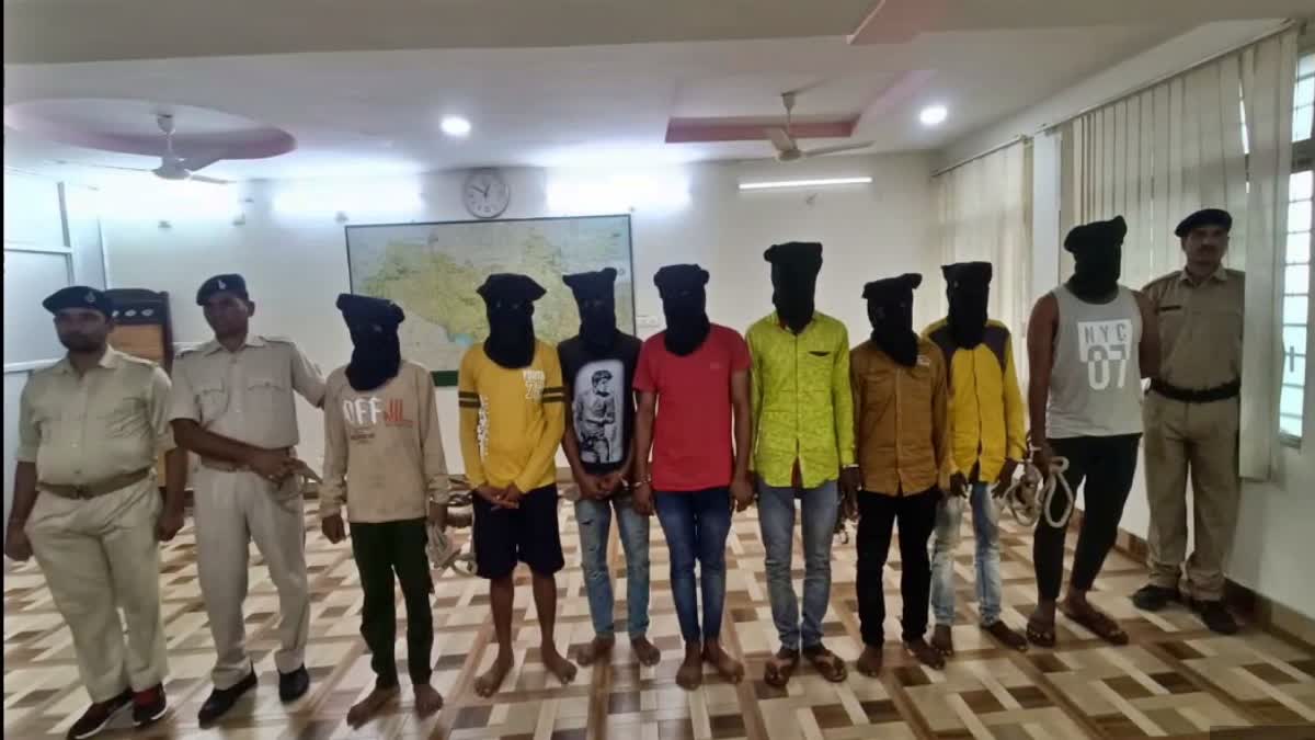 Eight cyber criminals arrested in Jamtara