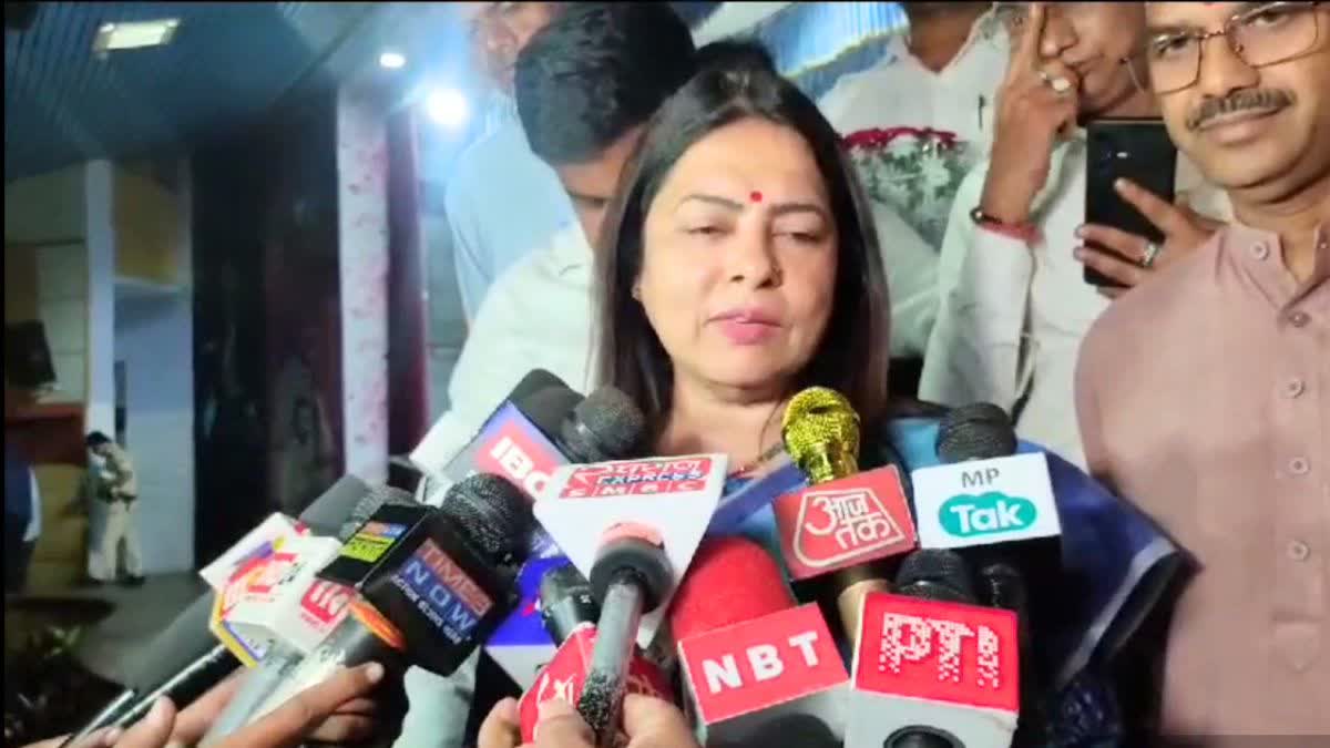 Meenakshi Lekhi In Gwalior