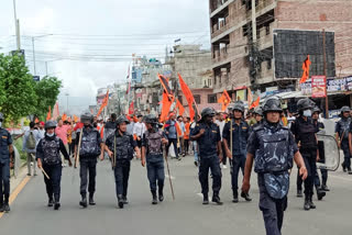 A Nepal town imposes a lockdown and beefs up security to prevent clashes between Hindus and Muslims