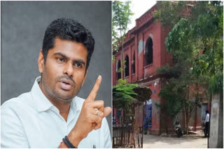 Annamalai appear to court for defamation case