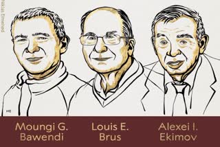 2023 Nobel Prize in Chemistry awarded to Moungi Bawendi, Louis Brus and Alexei Ekimov for discovery of quantum dots