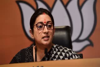 Union Minority Affairs Minister Smriti Irani