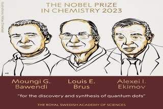 nobel-prize-in-chemistry awarded to Moungi G Bawendi Louis E Brus Alexei I Ekimov