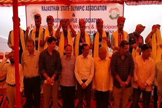 Asian games medal winners honoured in Jaipur