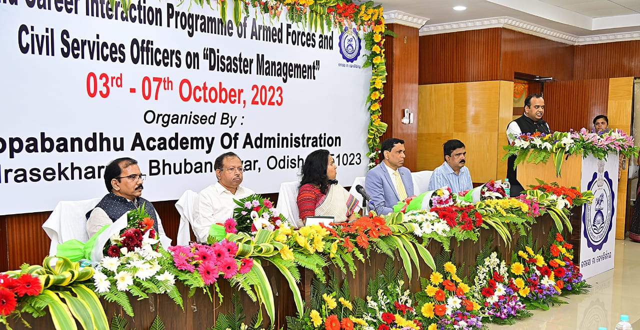 Disaster management programme