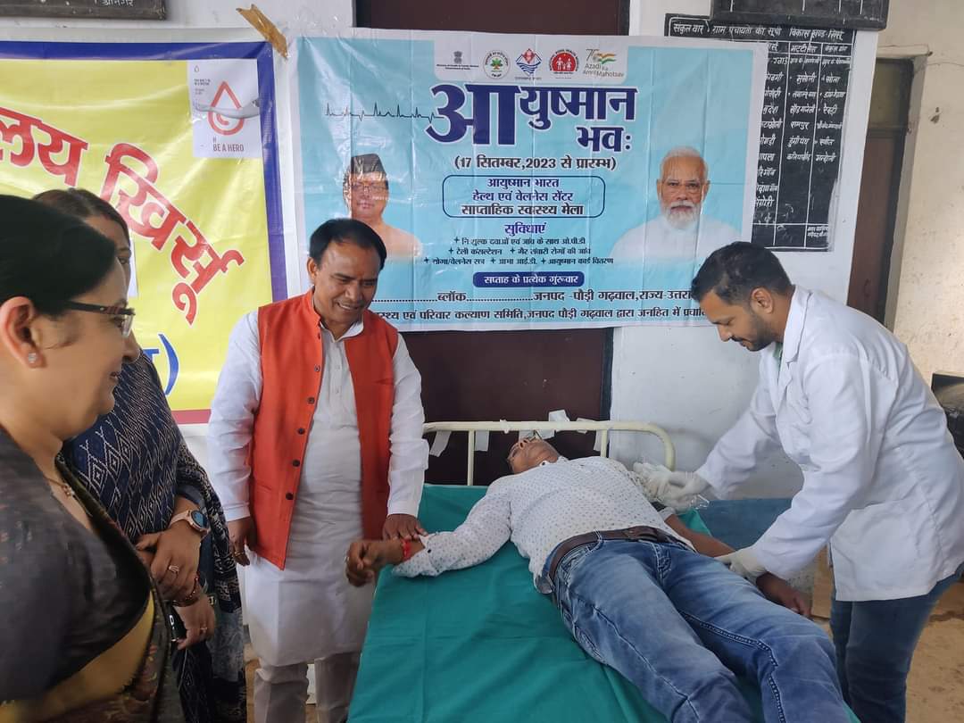 Health Minister Dhan Singh Rawat