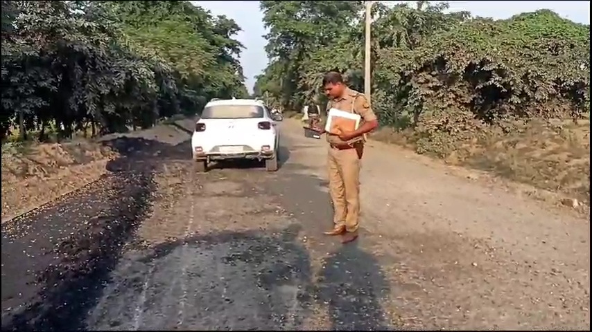 मौके पर पहुंची पुलिस टीम