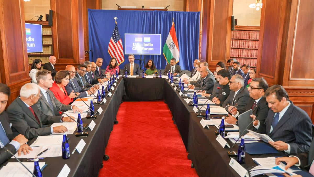 The dialogue emphasised expanding US commercial presence in India, fostering startup ecosystems, and enhancing sustainable energy markets through joint initiatives and partnerships between both countries.