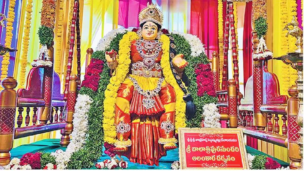 Dussehra Navratri Celebrations at Peddamma Thalli Temple