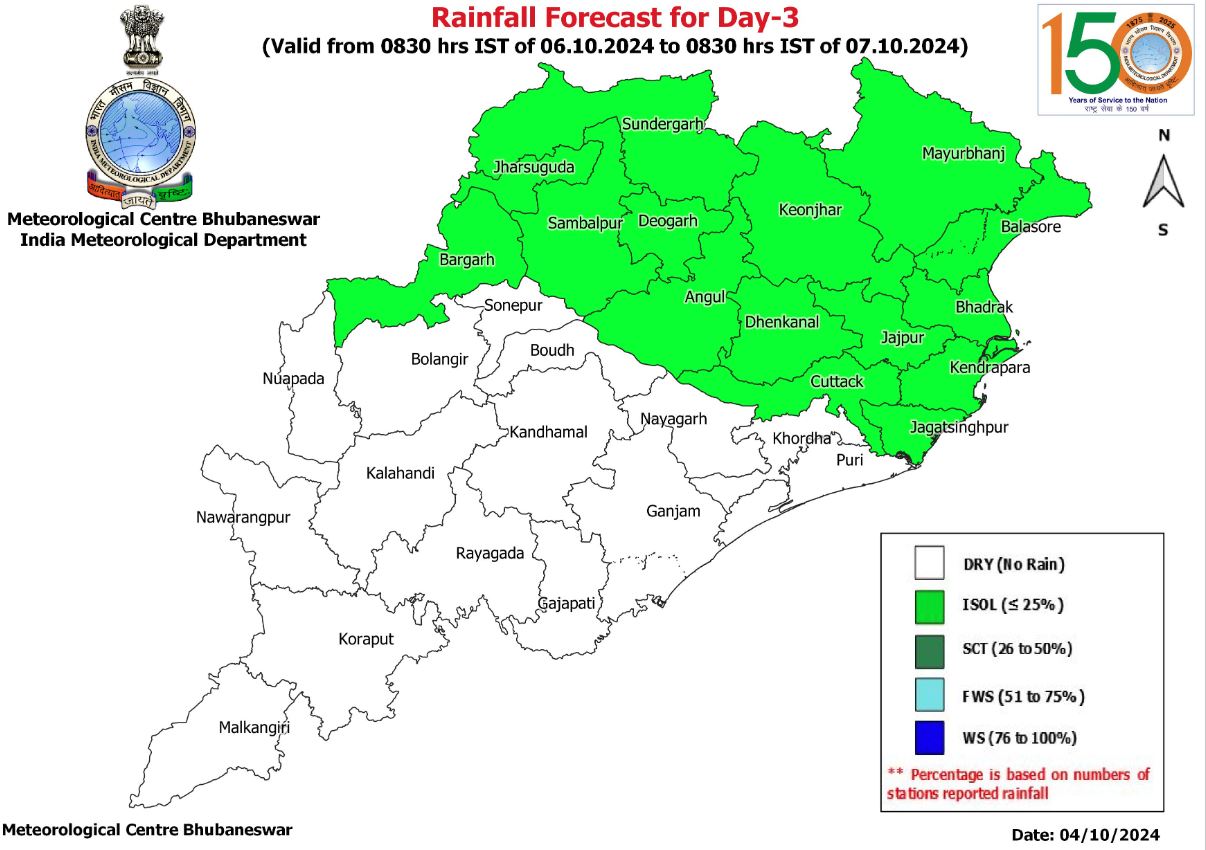 Odisha Weather Latest Update