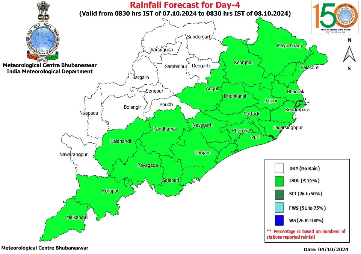 Odisha Weather Latest Update