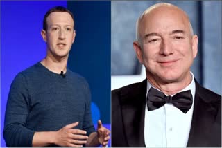 Mark Zuckerberg and Jeff Bezos