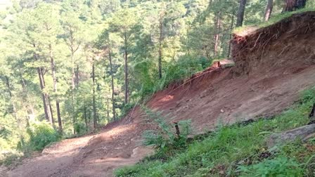 Road Damgarh In Nirkot Village